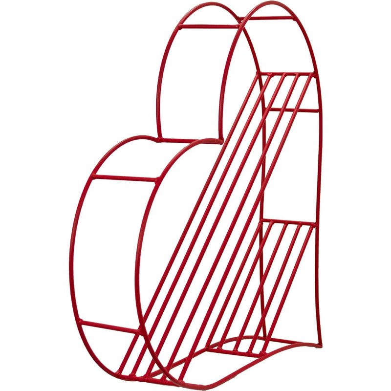 Heart-Shaped Floating Bookshelf – Red Valentine’s Day Wall Shelf