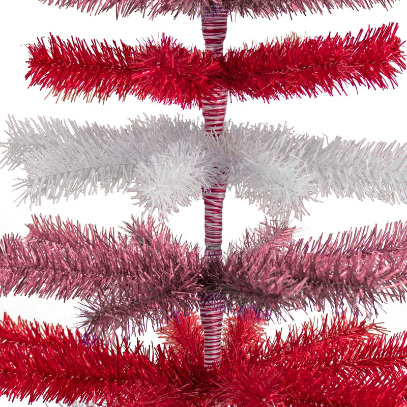 Valentine's Day Layered Tinsel Tree