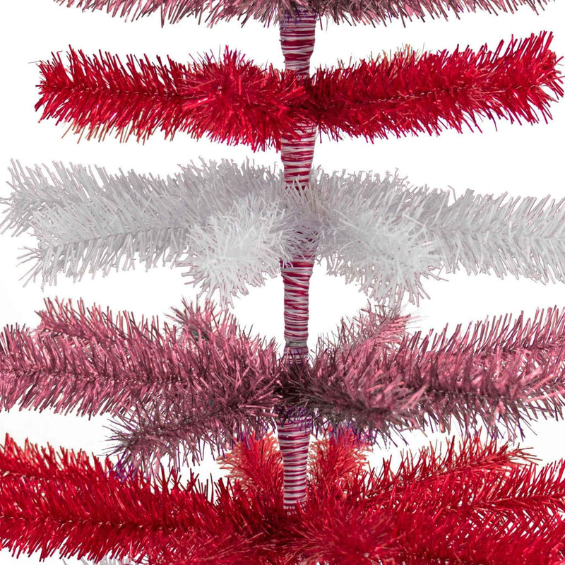 Valentine's Day Layered Tinsel Tree