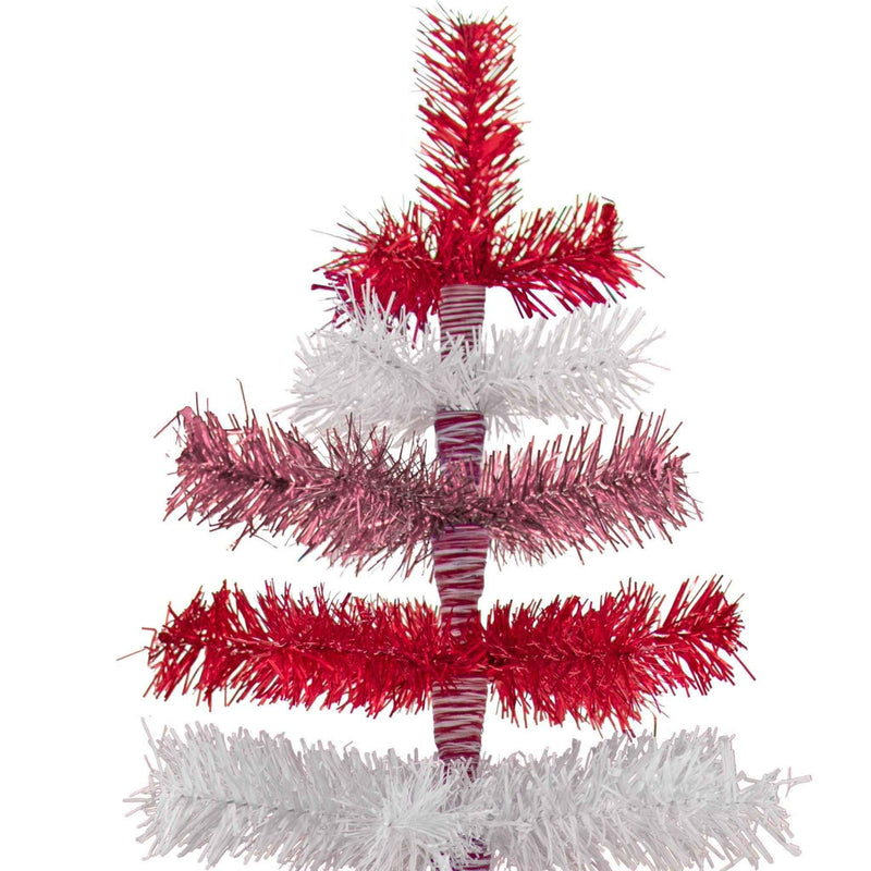 Valentine's Day Layered Tinsel Tree