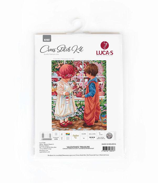 Valentines Treasure B2407L Counted Cross-Stitch Kit