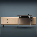 Symra · Modern L-Shaped Executive Desk