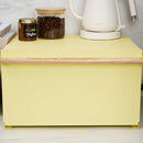 Bread Box - Steel + Wood by Yamazaki Home