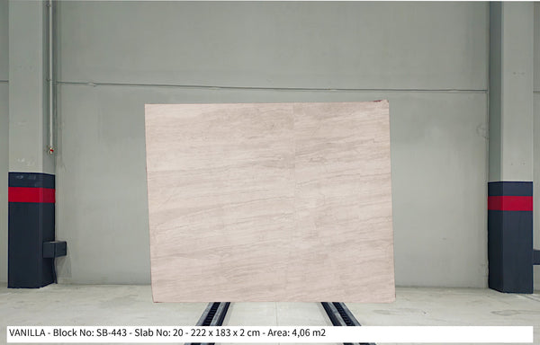 Vanilla Marble Slab, Polished 2 cm