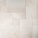 Vanilla Shadow Leather French Pattern Marble Pavers Various