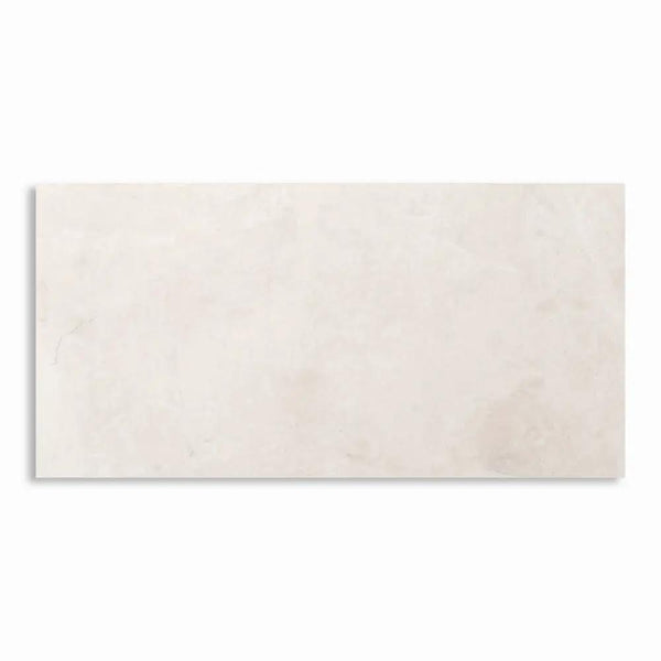 Vanilla Shadow Leather Marble Pavers 6x12