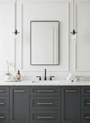 Black Framed Mirror - Rectangular Wall Mirror