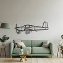 RV-10 Metal Aircraft Wall Art - NCP0123 by Navigate Craft
