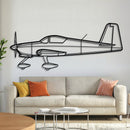 RV-7 Metal Aircraft Wall Art - NCP0122 by Navigate Craft