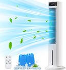 vaporative Air Cooler, 40" Cooling Fan that Blow Cold Air, Swamp Cooler with 80° Oscillation,