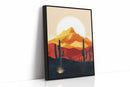 Desert Sunrise - Bold Landscape Art