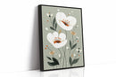 Tranquil Blossoms - Minimalist Floral Art