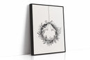 Simple Hand-Drawn Wreath