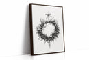 Monochromatic Wreath in Winter