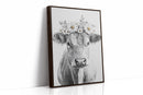 Rustic Daisy Cow