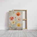 Sunlit Pastel Blossoms