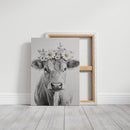 Rustic Daisy Cow