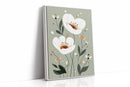 Tranquil Blossoms - Minimalist Floral Art