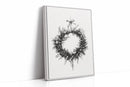 Monochromatic Wreath in Winter