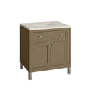 James Martin Chicago 30" Single Bathroom Vanity, Walnut Whisper