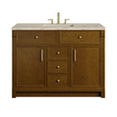 James Martin Bellshire 48" Single Bathroom Vanity, Honey Oak