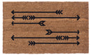 Arrows Vinyl Coir Doormat