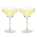 Raye Angled Crystal Margarita Glasses Set of 2
