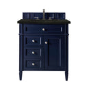 James Martin Brittany 30" Single Bathroom Vanity, Victory Blue