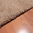 4' x 6' Hand Knotted Rare Authentic Artisanat Wool Morroccan Rabat Area Rug Tan