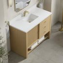 James Martin Marigot 48" Single Bathroom Vanity, Sunwashed Oak