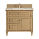 James Martin Lorelai 36" Single Bathroom Vanity, Light Natural Oak