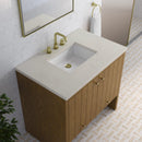James Martin Hudson 36" Single Bathroom Vanity, Honey Oak