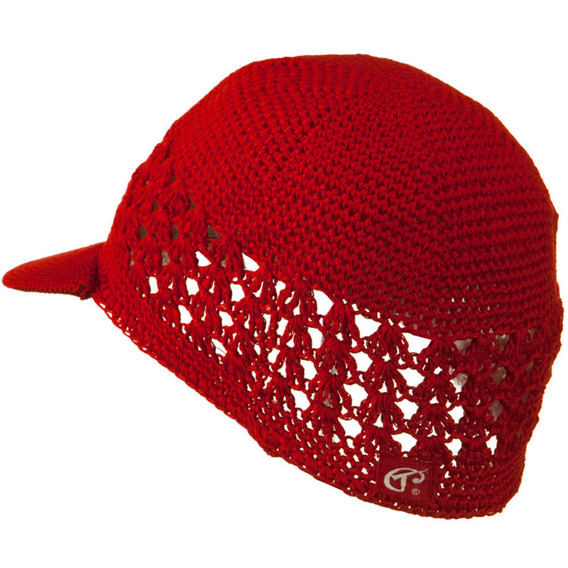 Visor Cotton Kufi Cap