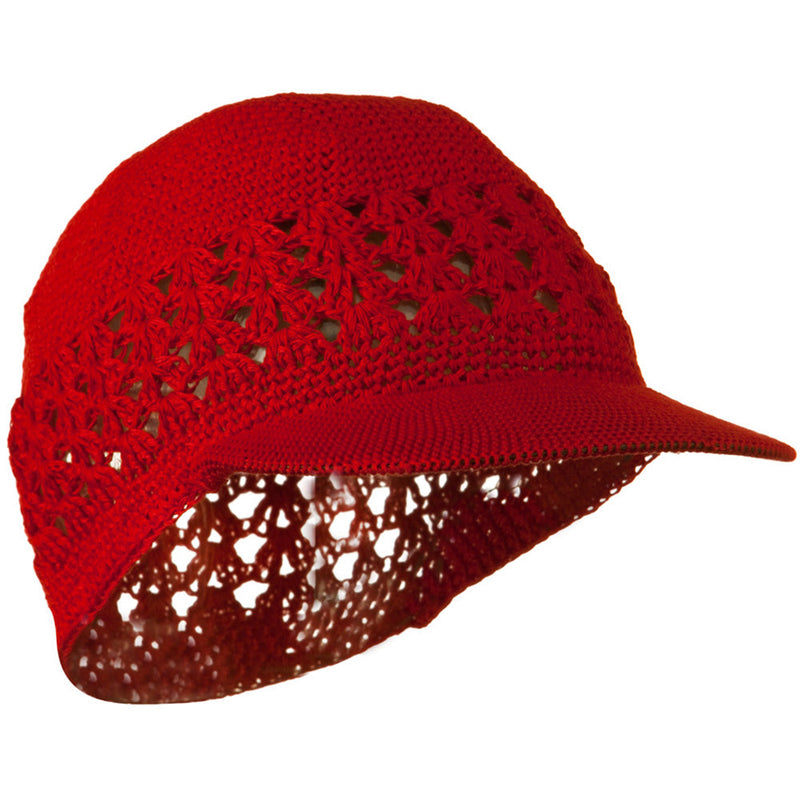 Visor Cotton Kufi Cap