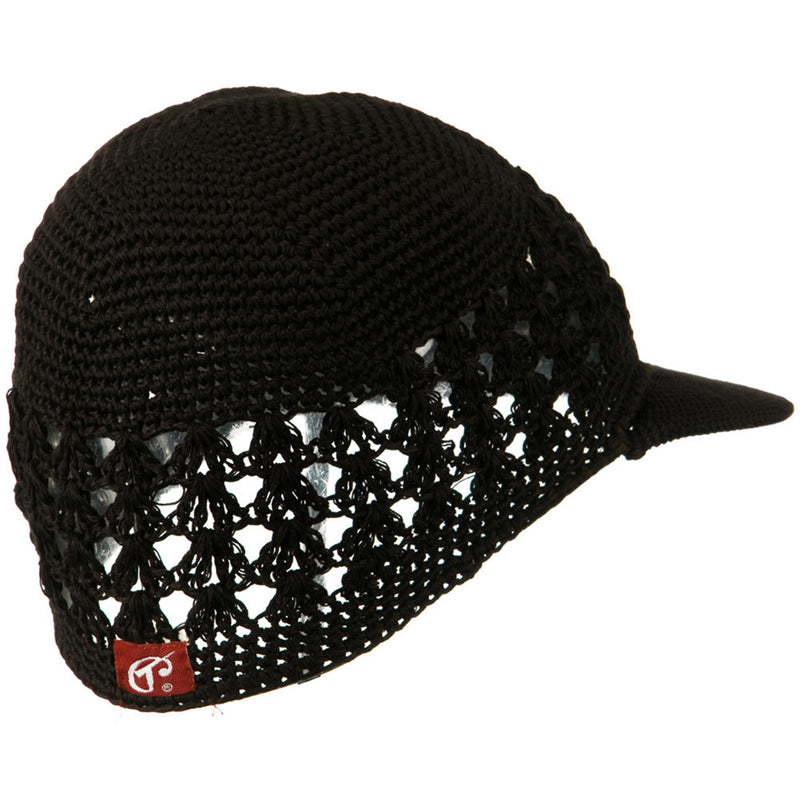Visor Cotton Kufi Cap