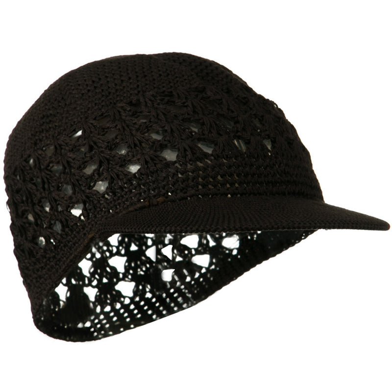 Visor Cotton Kufi Cap