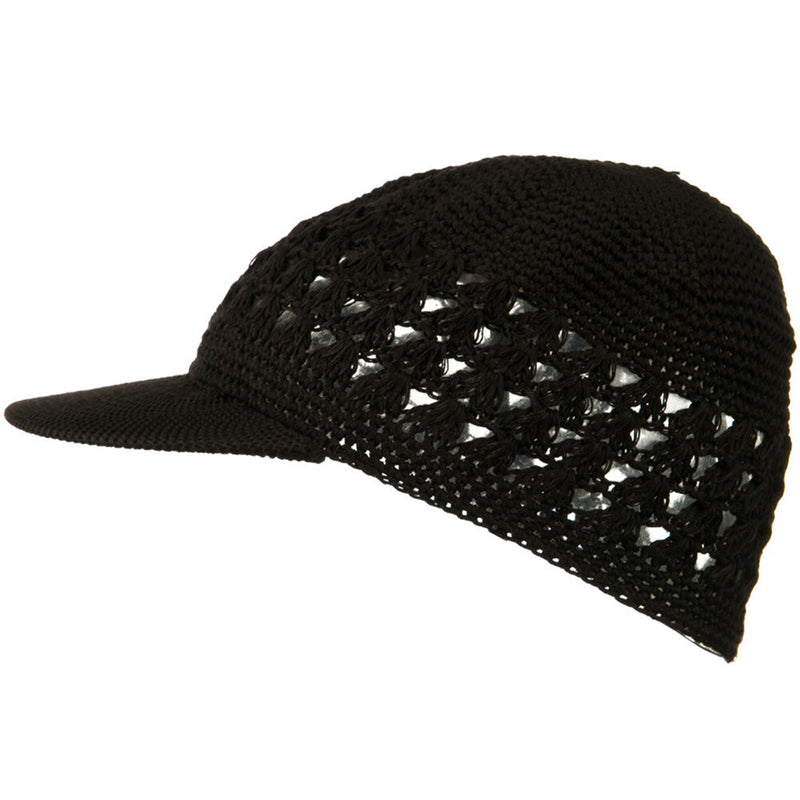 Visor Cotton Kufi Cap