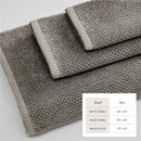 Cotton Textured Bath Towel Set - Acacia Collection by Great Bay Home