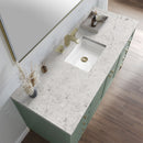 James Martin Chicago 60" Single Bathroom Vanity, Smokey Celadon