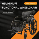 Lightweight Foldable Nursing Wheelchair For Adults