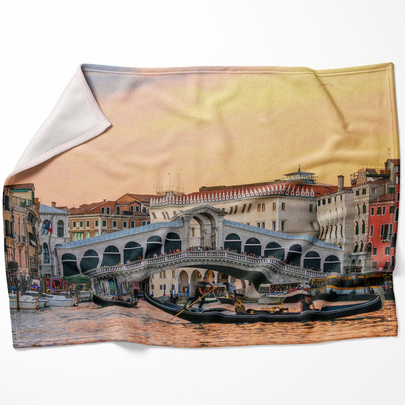 Venice Bridge Blanket