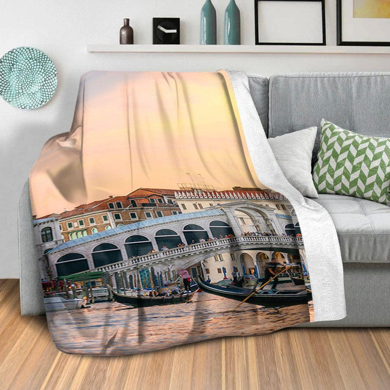 Venice Bridge Blanket