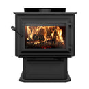 Ventis Small Wood Direct Vent Wood Stove On Pedestal With Blower (SAK35042)