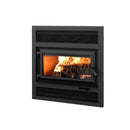 Ventis Large Sized Single Door Wood Burning Fireplace With 2,200 Square Feet Heating Capacity [HE250R] (SAK49120)
