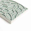 Verdant Crackled Barcelona Ceramic Accent Tiles 4x8
