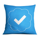 Verified Blue Cushion