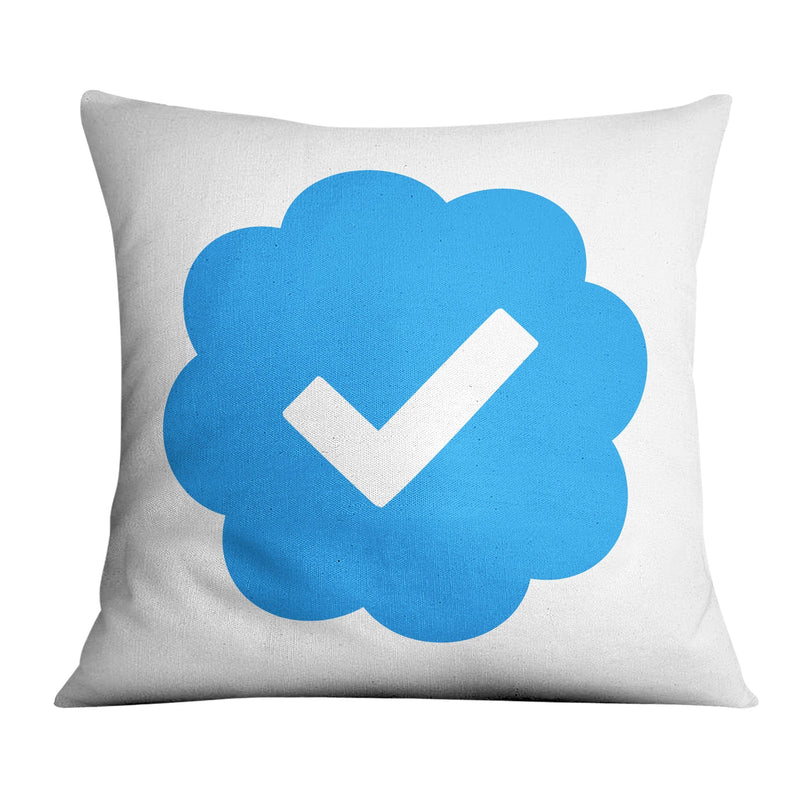 Verified White Cushion