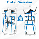 Versatile Rolling Walker for Rehabilitation Training by LJGDeals