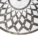 Versilys Multi Finish Round Marble Medallions 36x36