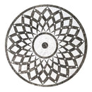 Versilys Multi Finish Round Marble Medallions 48x48